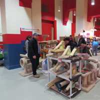<p>There was no shortage of cat furniture available at the show.</p>