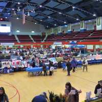 <p>Although this year&#x27;s show was smaller than last, there was still a strong turnout at the Westchester County Center.</p>