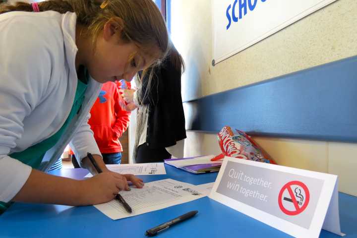 Briarcliff Middle School Participates In Great American Smokeout