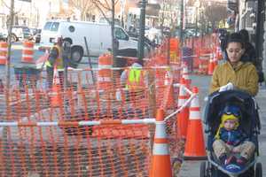 Mamaroneck Installing New Sidewalks, Regardless Of Shivery Weather