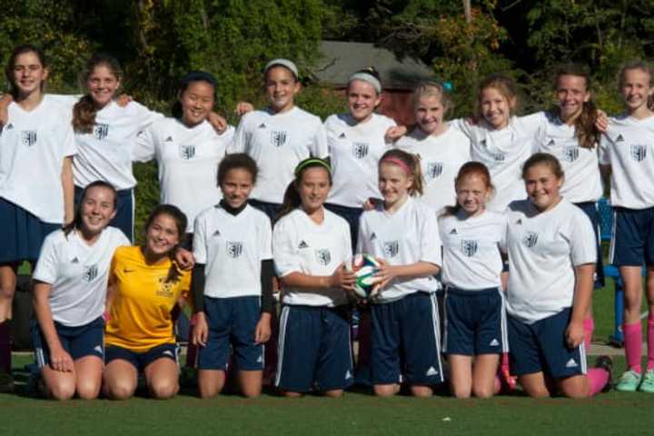 Wilton U13 Girls Soccer Team Shares District Championship