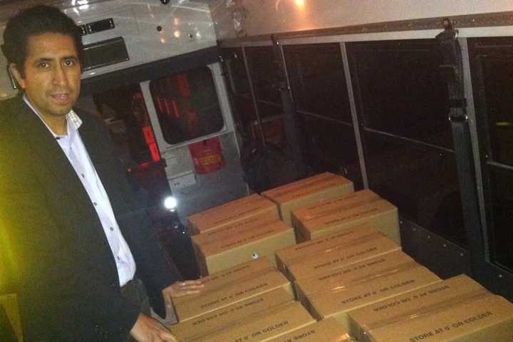 AFB, Stamford Schools Deliver Thanksgiving Meals For Families