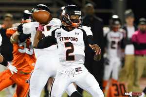 Danbury Football Wraps Up Regular Season By Routing Ridgefield