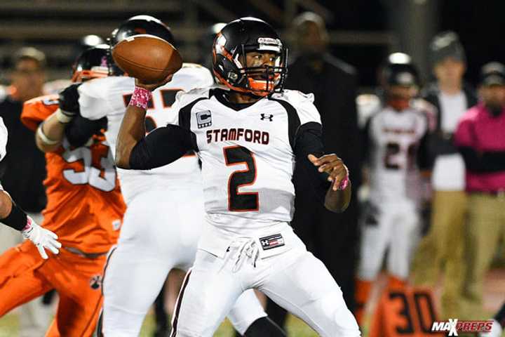 Danbury Football Wraps Up Regular Season By Routing Ridgefield