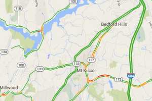 Disabled Car Causes Delays On Saw Mill River Parkway In Bedford