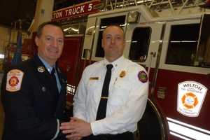 Former Greenwich Firefighter Promoted To Lieutenant In Wilton