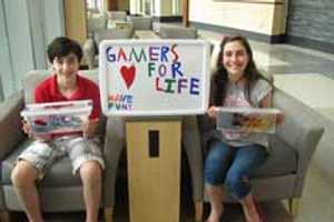 Redding Siblings Donate Game Consoles, Toys To Danbury Hospital