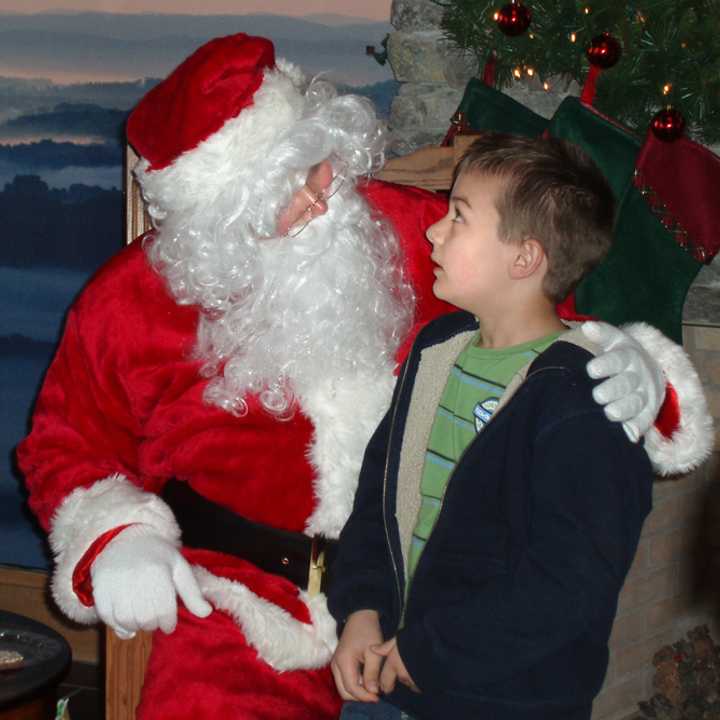 Santa Claus will be at The Square in Yonkers on weekends until Dec. 21.