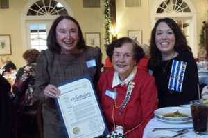 Two Grande Dames Of DAR Honored at Bronxville Field Club