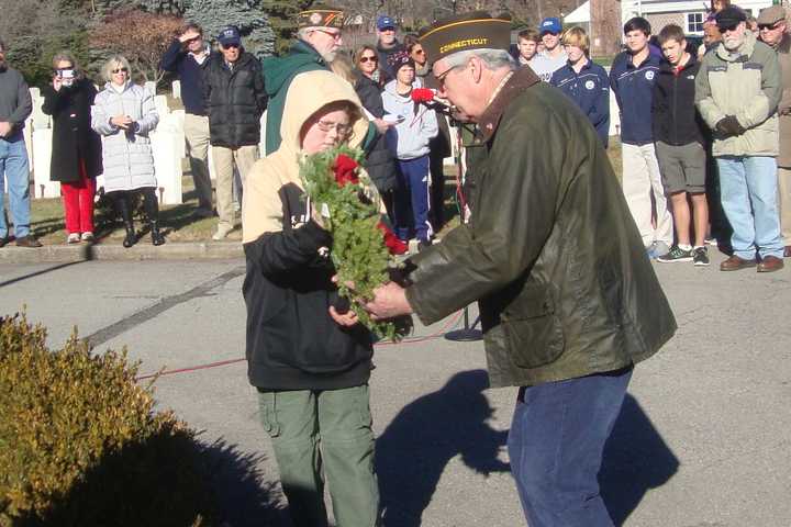 Fairfield County Veterans Honored With Wreaths Across America Ceremony