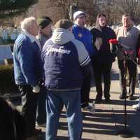 <p>The Coastal Chordsmen Chorus sang many songs, including holiday favorites and the national anthem.</p>