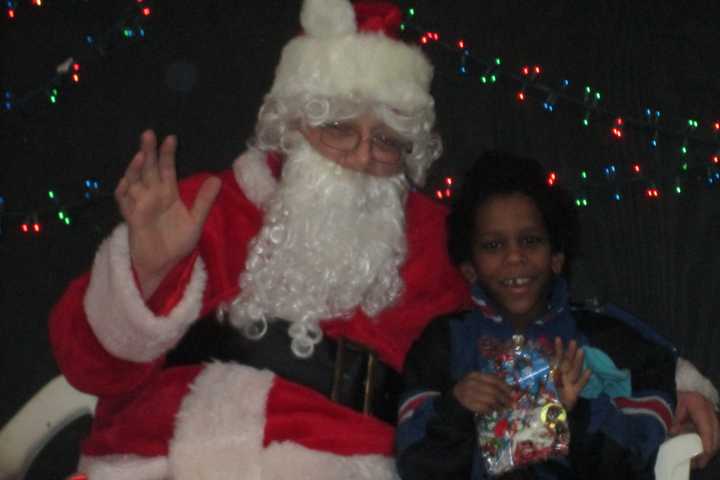 Santa Claus Visits Ossining Community Center
