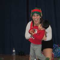 <p>Santa&#x27;s helper at the Ossining Community Center. </p>