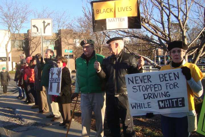 Protesters From Across Fairfield County Rally Against Racism In America