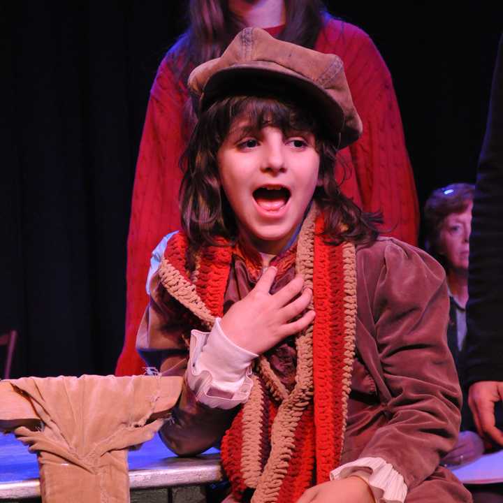 Christopher Basulto of Mahopac as Tiny Tim.