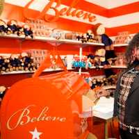 <p>Olivia dropped her wish into the &quot;Believe&quot; box at Macy&#x27;s before getting her wish granted.</p>