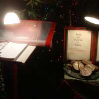 <p>The Settis have set up a stand for kids to write letters to Santa, and receive hundreds every year.</p>