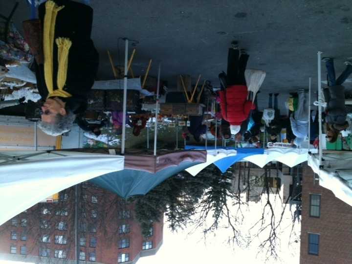 The Ossining Farmers Market in January, 2014.