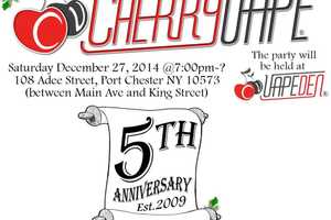 Port Chester's Cherry Vape Marks 5th Anniversary