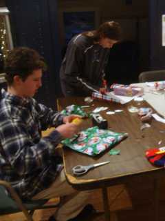 Get Your Presents Wrapped By Darien's Teenage Elves At The Depot