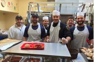 New Canaan Police Help At Norwalk Homeless Shelter