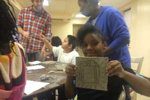 Clay Art Center Workshops Create Mosaic For Port Chester Housing 