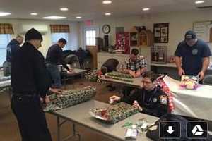 Stamford Firefighters Collect, Deliver Toys To Kids For The Holidays