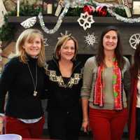 <p>From left, Parents&#x27; Association members Laurie Raleigh (New Canaan), Camilla Bates (Pound Ridge), Suzanne Simmonds (Fairfield), Karen Newman (New Canaan), and Jill Stute (Darien).</p>