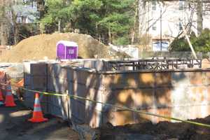 Car Topples Into Mamaroneck Home Foundation, Person Escapes Serious Injury 