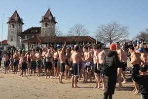Cold Water, Warm Hearts In Rye Where Participants Raise Money For Charity