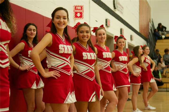 Sleepy Hollow Celebrates Boys Basketball Win Over Rival Ardsley