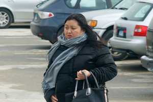 Danbury Residents Brave Winter's Chill