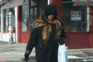 Norwalk Residents Brave Winter's Chill