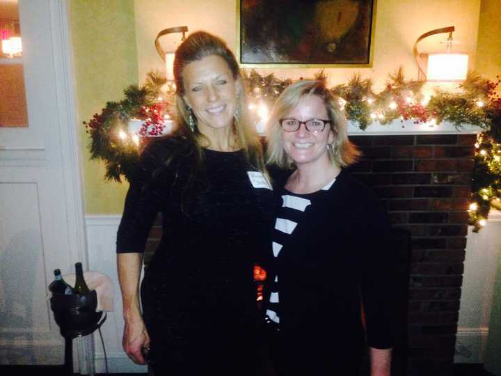 Allison Stockel, left, executive director of The Ridgefield Playhouse, and Sarah Bouissou, owner of Bernards and Sarahs Wine Bar, will be the hosts for &quot;Raise a Glass&quot; on Wednesday, Feb. 4.