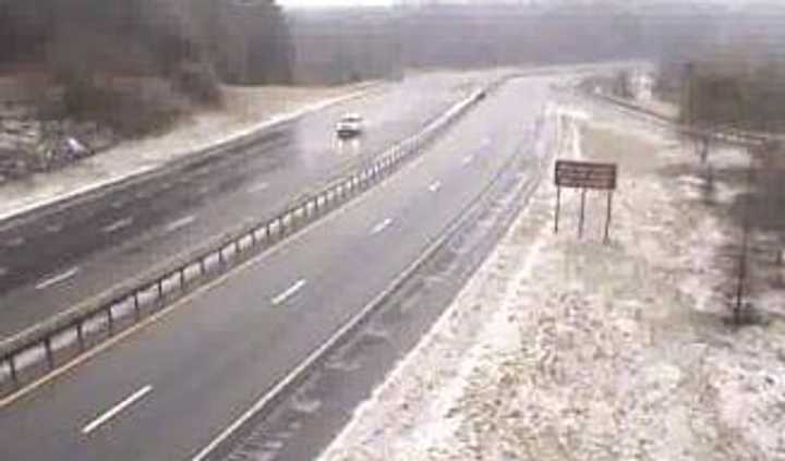 A look at the Taconic State Parkway near Route 6 late Monday morning.