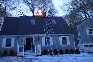 Westport Firefighters Extinguish Chimney Blaze