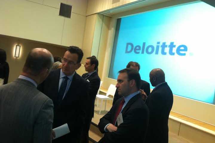 Malloy Joins Deloitte In Opening New Headquarters In Stamford