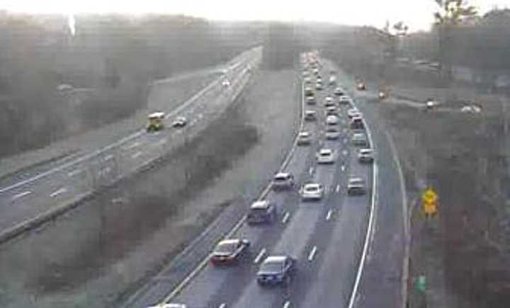 Heavy traffic on the southbound Taconic State Parkway on Thursday  morning in Mount Pleasant.