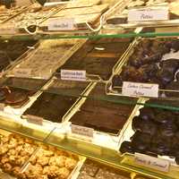 <p>Chocolate choices at Deborah Ann&#x27;s Sweet Shoppe.</p>