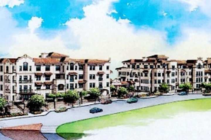 An artist&#x27;s rendering of the proposed Kensington Road project in Bronxville, which has hit another snag.