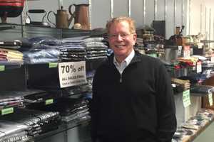 Darien's Edward Tunick Serves Up Wine And Cheese For Last Day