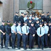 <p>Formal photo of the latest Westchester County Career Chiefs Firefighters Academy Class.</p>