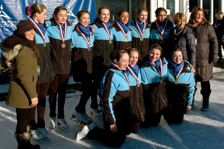 Westport Skater Helps Synchronized Skating Team Win Bronze At Easterns