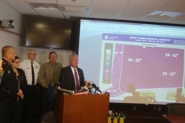 Norwalk Mayor Declares Snow Emergency, Urges Residents To Stay Off Roads