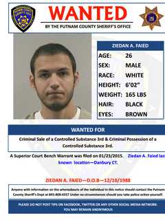 Putnam Sheriffs Search For Man Wanted On Drug Charges