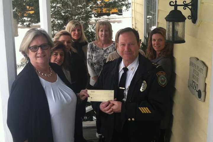 Realty Seven Donates $5,000 To Wilton Police For Body Cameras