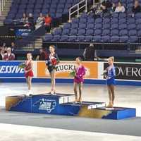 <p>The Juvenile Girls podium for 2015. </p>