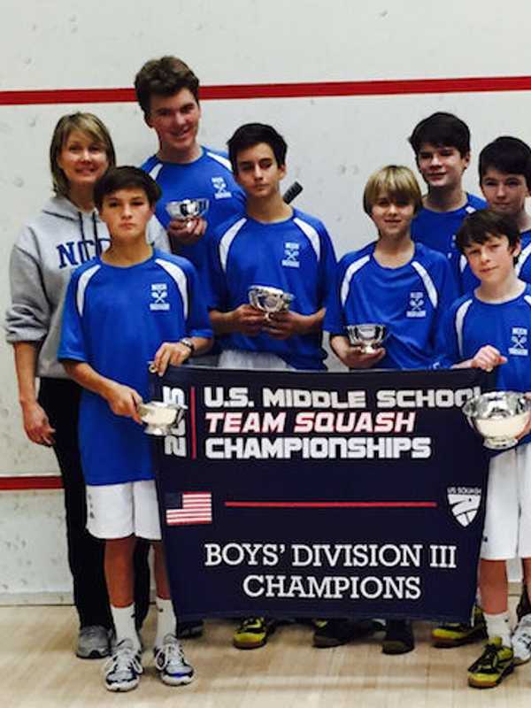 New Canaan Country School Boys First At Squash Championships