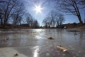Aquarion Officials Warn Norwalk Residents Dangers Of Walking On Thin Ice