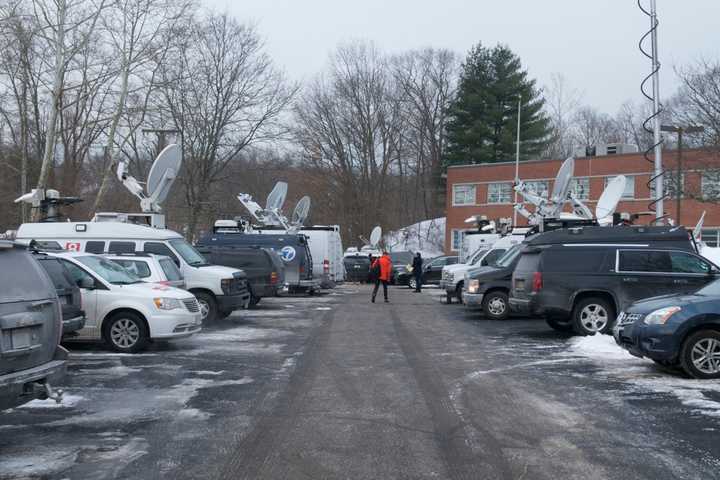 National Media Converges On Westchester Following Fatal Train Crash